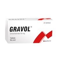 Gravol 50 mg Tabletas