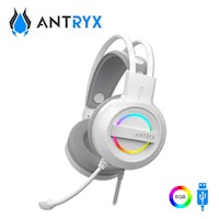 Audífono c/micrófono Antryx Iris W Gray 7.1