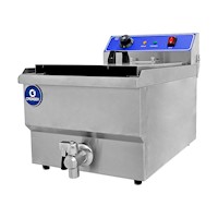 Freidora Eléctrica 19L 1 Poza - Alta Capacidad para Restaurantes