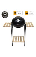 Parrilla Portátil Mr Grill con Madera