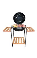 Parrilla Portátil Mr Grill con Madera