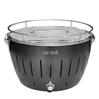 Parrilla Portátil Mr. Grill Turbo Grill Smokeless BBQ Negro