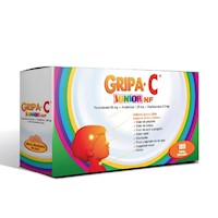 Gripa C Junior NF 80 mg + 1.25 mg + 0.5 mg Tableta Masticable