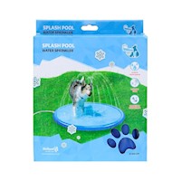 Piscina para perros con Aspersor de agua Coolpets Splash