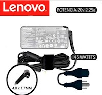 Cargador Compatible Lenovo 20v 2.25a 45w 4.0*1.7 Punta Fina