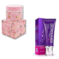 PACK CREMA EXFOLIANTE Y CREMA DESPIGMENTANTE  BIOAQUA