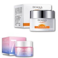 PACK CREMA HIDRATANTE V7  Y CREMA HIDRATANTE VITAMINA C - BIOAQUA