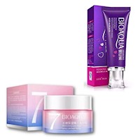 PACK CREMA HIDRATANTE V7 Y CREMA BLANQUEADORA ZONAS BIOAQUA