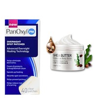 PACK PARCHES PARA EL ACNE PANOXYL Y EXFOLIANTE CORPORAL CUCUMBER