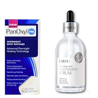 PACK PARCHES PARA EL ACNE PANOXYL Y SERUM NIACINAMIDE LAIKOU