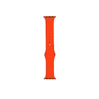 Correa de silicona para Apple watch Naranja 38/40/41 mm S-M