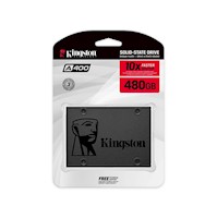 UNIDAD DE ESTADO SOLIDO KINGSTON SSD A400 480GB SA400S37480G