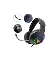 AURICULARES - AUDÍFONO GAMER RGB CON MICRÓFONO