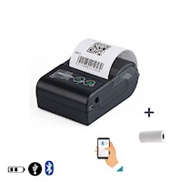 Impresora ticketera portátil térmica tickets 57mm 58mm USB BLUETOOTH
