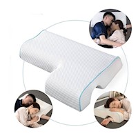 Almohada viscoelastica memory foam para pasar brazo pareja