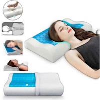 Almohada Ortopédica con Gel Viscoelástica Mejora la Postura