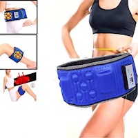 Masajeador cinturón eléctrico Fitness con vibración Electromagnetico