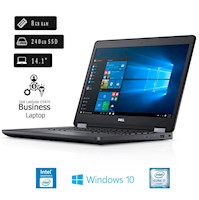Laptop Empresarial Dell Latitude E5470 Core i7 6ta 8RAM 240SSD