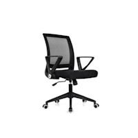 SILLA DE OFICINA ERGOCLASS LUCIA NEGRA ERGONÓMICA - EJECUTIVA