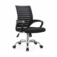 SILLA DE OFICINA ERGOCLASS ESCOCIA NEGRA ERGONÓMICA - OPERATIVA