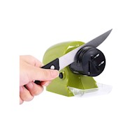 Swift Sharp Knife Afilador Multifuncional de Cuchillos Tijeras A Pilas Green