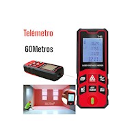 Telemetro Laser Rojo Alcance 60metros - 15mm Digital Red