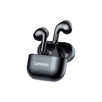 Audífonos Lenovo Táctil Bluetooth Inalámbricos  LP40 Negro