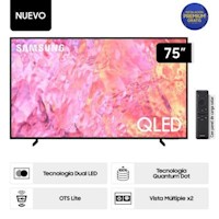 Televisor Samsung LED Smart TV 75 QLED 4K QN75Q60CAGXPE