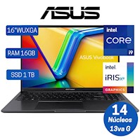 Notebook ASUS Core i9-13900H ,16GB DDR4, 1TB M.2 NVMe SSD, FreeDos.