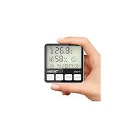 Termohigrometro portátil medidor humedad y temperatura despertador