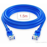 Cable Internet Red 150cm Adaptador Rj45 CAT6 Ethernet UTP BLUE LAN Testeado