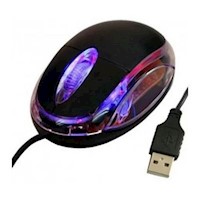 Mouse Óptico 1000dpi Sensibilidad Original SEISA Rueda 3D Interfaz USB RGB