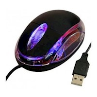 Mouse Óptico 1000dpi Sensibilidad Original SEISA Rueda 3D Interfaz USB