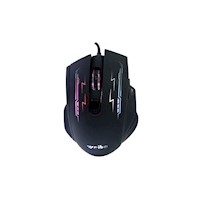 Mouse Óptico Gamer Alámbrico WEIBO + 7 Funciones X8 Black Edition