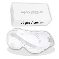 Lente goggles de protección ventilación indirecta x 20 Unid