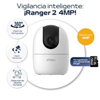 Cámara de seguridad wifi para interiores Ranger-2-4MP - Imou + SD 64 GB