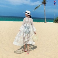 Salida de Playa para Dama Elena Guynes Color Blanco