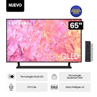 Televisor Samsung LED Smart TV 65 QLED 4K QN65Q65BAGXPE