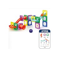 Bloques magneticos de construccion para niños de 47 piezas