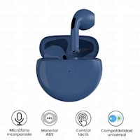 Air Inpods PRO 6 Azul Audífono Bluetooth Inalámbrico