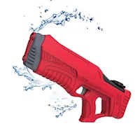Pistola de Agua Electrica Automatica Recargable Rojo