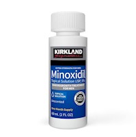 Minoxidil Liquido 5% Kirkland para Barba y Cabello 1 Unid