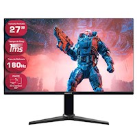 Monitor Gamer Master-G 27" Full HD 180Hz 1Ms Pivot Posición Vertical