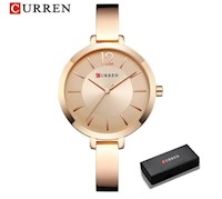 Reloj para Mujer CURREN de Acero Inoxidable - Oro Rosa