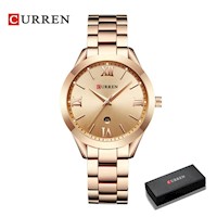 Reloj para Mujer CURREN de Acero Inoxidable - Rosa