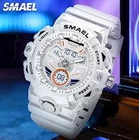 Reloj Deportivo para Hombre Smael - Resistente - Blanco