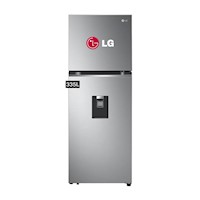 Refrigeradora LG Top Freezer 335L con DoorCooling, GT33WPP, Plateada