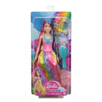 Barbie Dreamtopia Princesa Peinados Fantásticos