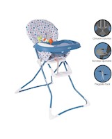 Silla de comer Ebaby Badala Azul