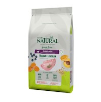 GUABI NATURAL PERRO MEDIANO A GRANDE GRAIN FREE LENTEJA 12 KILOS